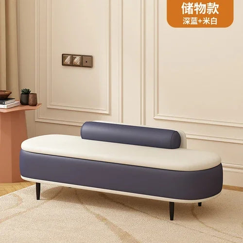 modern and comfortable shoe bench for interiors - vue 11 sur 15