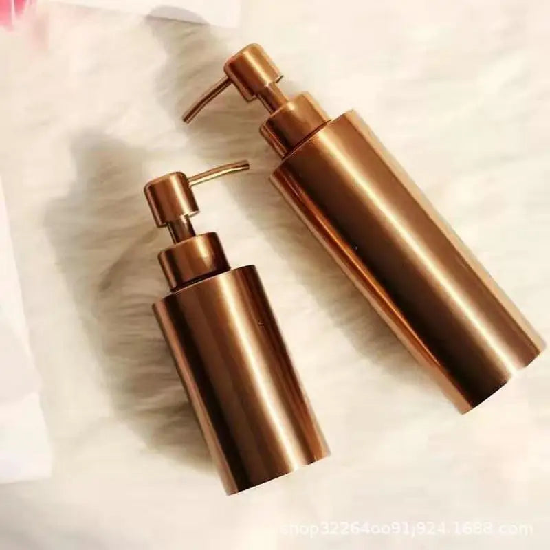 stainless steel liquid soap dispenser for bathroom