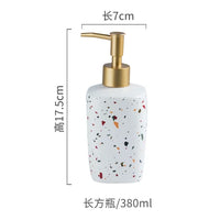 ceramic bottle for portable soap and lotion