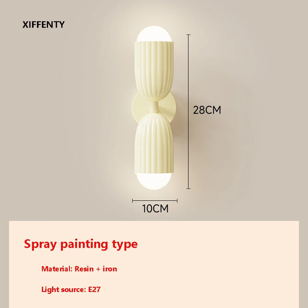 LED double head wall light for interior decoration - vue 7 sur 7