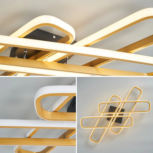 Modern creative LED chandelier for indoors - vue 4 sur 10