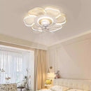 Modern ceiling light with 360-degree rotating fan for stylish lighting