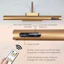 USB Led wall light with modern gold design