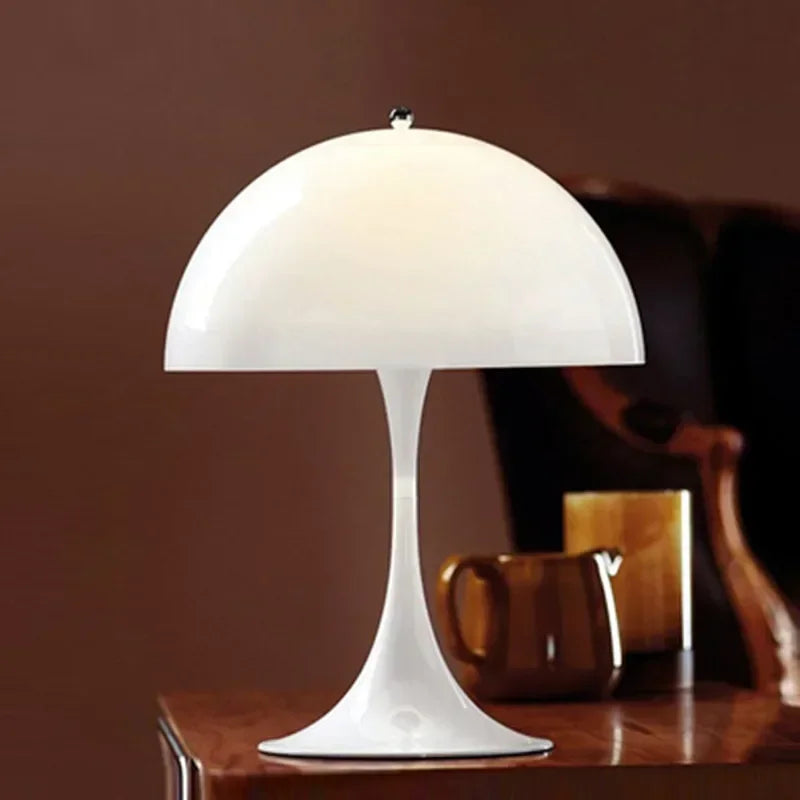 Modern mushroom LED table lamp for bedroom, home, office, reading