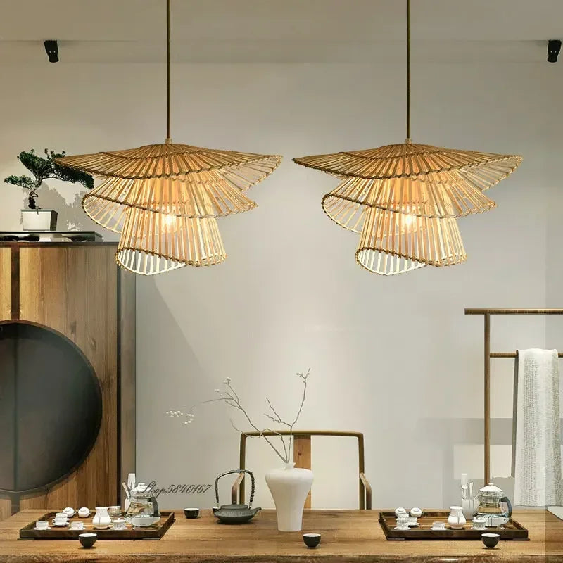 Multi-layer pendant chandelier for interior decoration - vue 3 sur 11