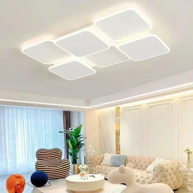 Modern LED chandelier for smart indoor decor