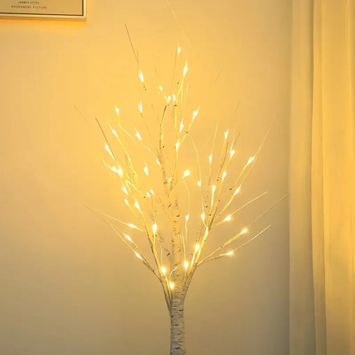 Bonsai tree table lamp with 24 LED beads - vue 5 sur 6
