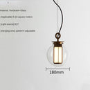 Minimalist glass pendant light for bar and restaurant