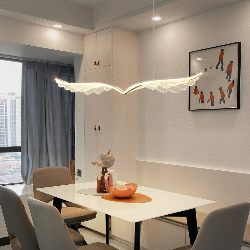 Modern acrylic chandelier for restaurants and bars 2024