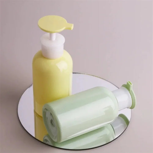 set of refillable lotion pump bottles and soap dispensers - vue 4 sur 9