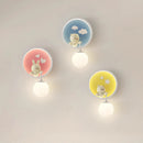 cute rabbit wall light for modern children's room