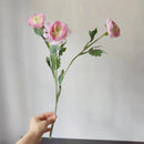 Artificial silk flower bouquet for decoration and photo props