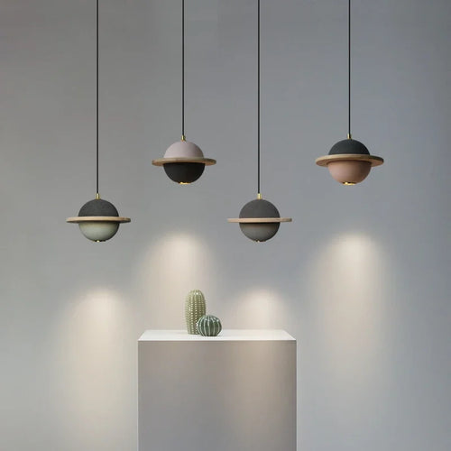 Modern LED chandelier with creative design for children - vue 3 sur 15