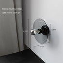 Modern creative glass wall light for interior decoration