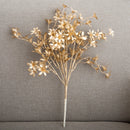 Artificial plants, flowers and foliage for festive and wedding decorations