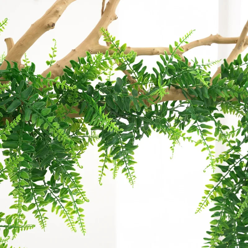 Artificial tropical plastic plants for indoor and outdoor decor - vue 5 sur 8
