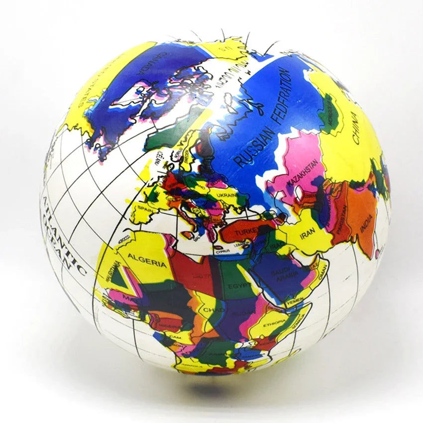inflatable PVC globe for learning while having fun - vue 3 sur 7