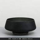frosted glass vase for interior decoration dried flowers and hydroponics