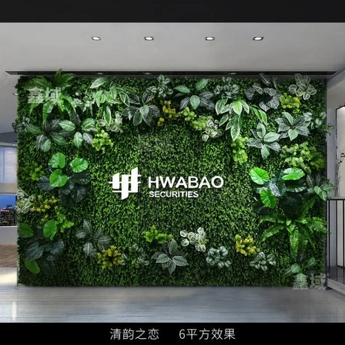 Artificial plant wall for outdoor decoration and landscaping - vue 18 sur 30