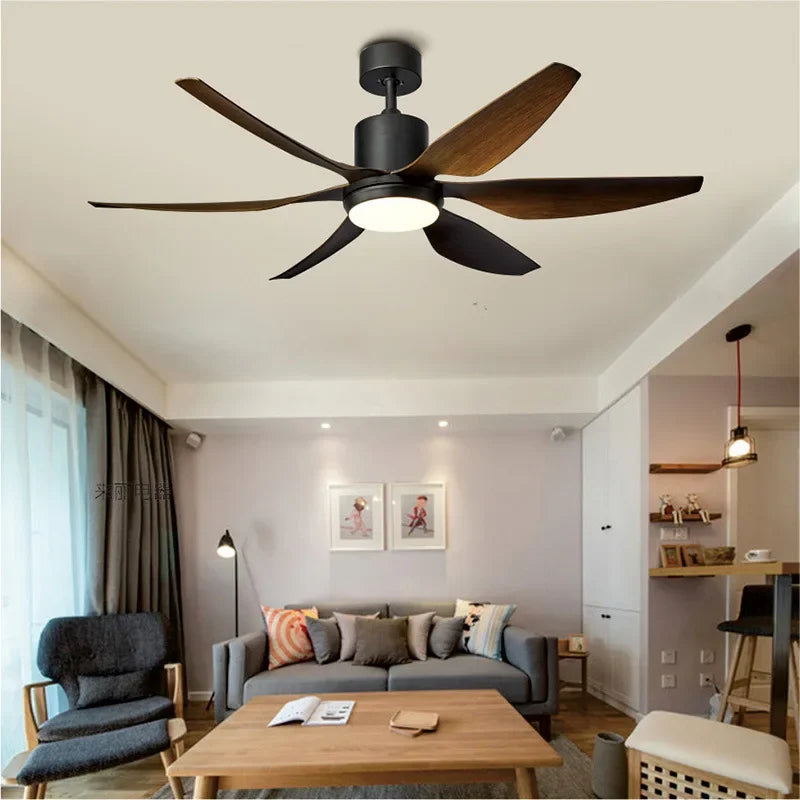 Retro industrial ceiling light with LED and remote fan