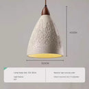 Modern wood and marble chandelier for elegant interiors