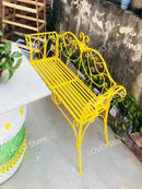 wrought iron garden bench outdoor table and chairs