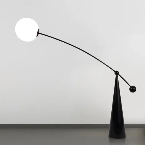 Nordic remote floor lamp modern design for interior decoration - vue 5 sur 8