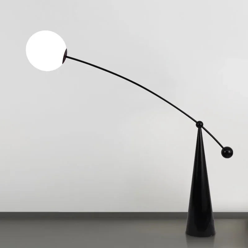Nordic remote floor lamp modern design for interior decoration - vue 5 sur 8