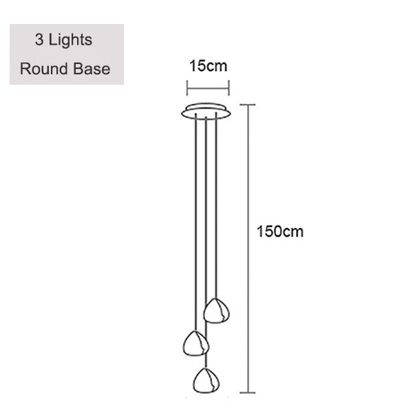 Modern crystal pendant light for stylish illumination - vue 13 sur 15