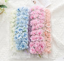 Mini artificial hydrangea flower bouquet for decoration and crafts