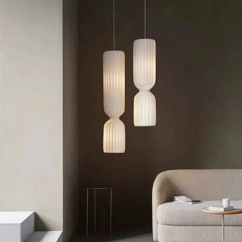 Fabric floor lamp for modern and elegant lighting - vue 4 sur 13