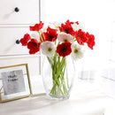 Artificial poppy flower for wedding and interior decoration