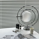 Elegant Italian design glass rotary desk lamp