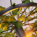 Cherry blossom wheel chandelier with multiple heads for commercial spaces