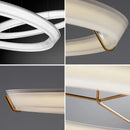 Nordic design decorative LED acrylic pendant chandelier