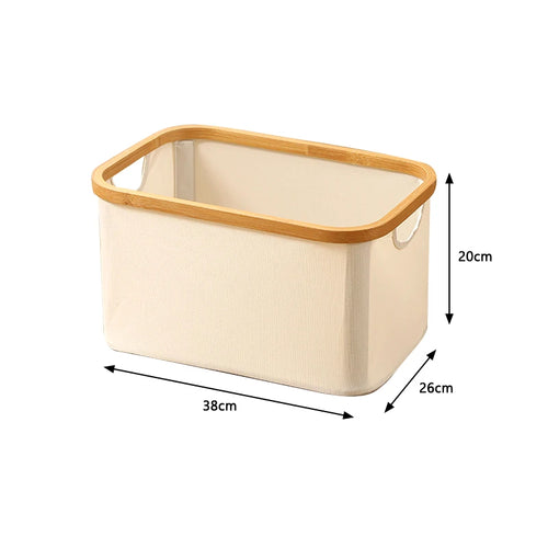 foldable laundry basket with oxford fabric lid - vue 14 sur 17