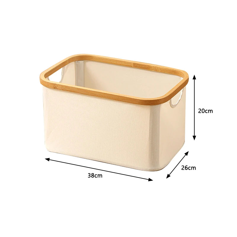 foldable laundry basket with oxford fabric lid - vue 13 sur 17