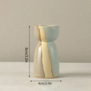 Nordic ceramic candle holder for decoration and weddings
