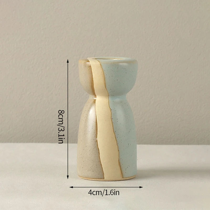 Nordic ceramic candle holder for decoration and weddings - vue 12 sur 15