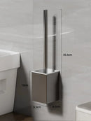 Toilet and bathroom cleaning brush accessories
