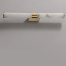 Marble and copper wall light for decorative indoor lighting