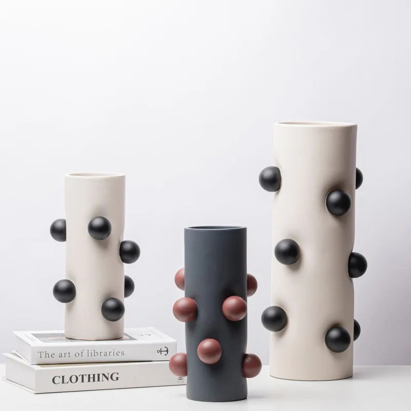 creative geometric vase for decorative floral arrangement