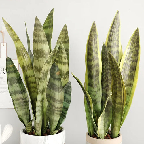 Set of 3 artificial plant branches for indoor and outdoor decoration - vue 3 sur 13
