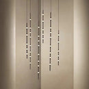 Nordic acrylic pendant light with bamboo design for indoor decoration