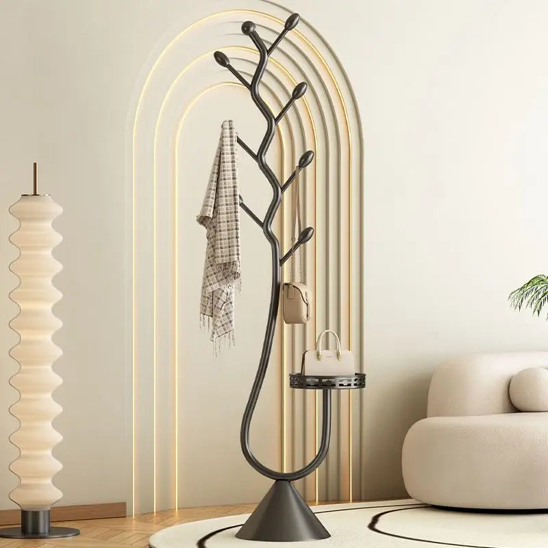 elegant floor coat rack for practical and stylish storage - vue 3 sur 9