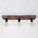 Vintage creative wooden chandelier solid wood ceiling light for restaurant, living room, hallway or café