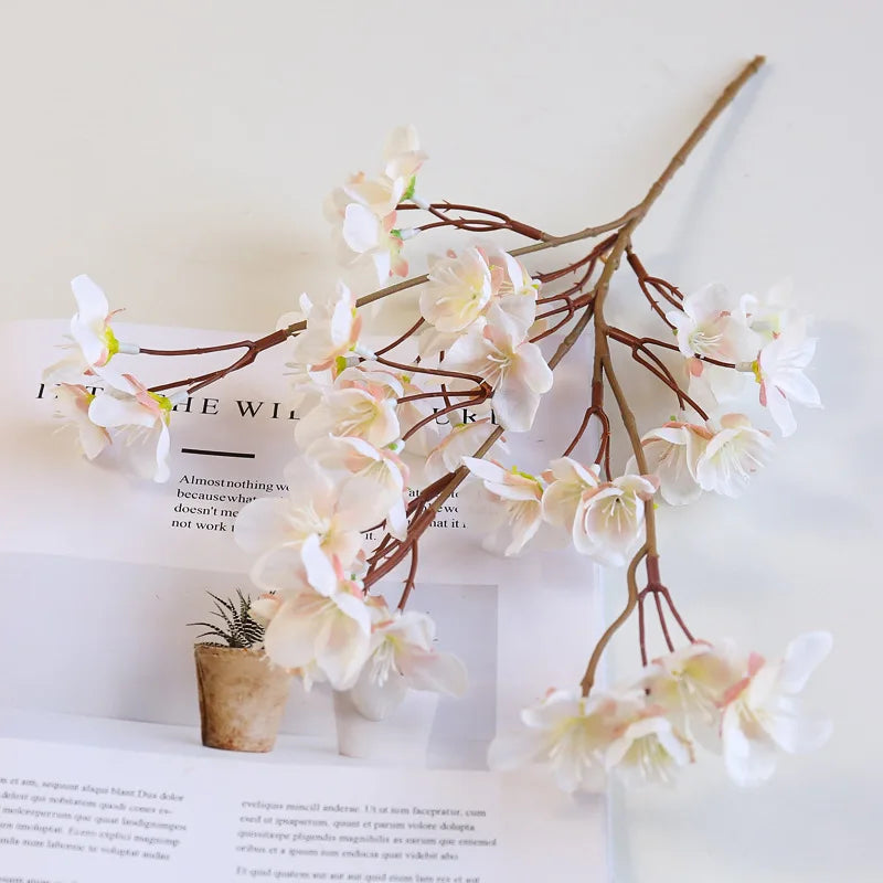 Artificial cherry blossom flowers for wedding, DIY and garden decoration