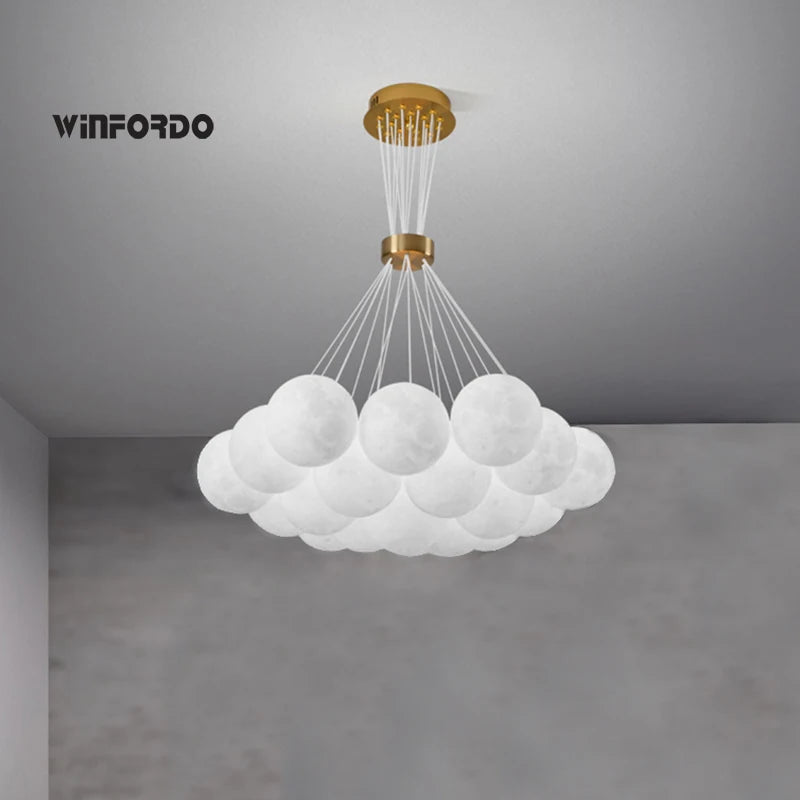 3d led pendant light chandelier winfordo