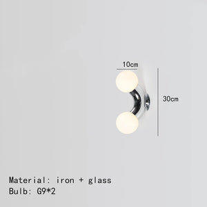 Metal and white glass pendant light for modern interiors