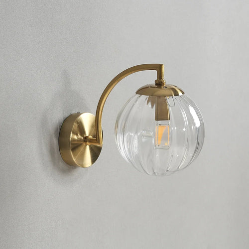 Nordic glass LED wall light - vue 11 sur 12